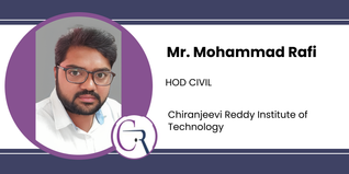 Chiranjeevi Reddy Institute of Technology, HOD CIVIL: Mr. Mohammad Rafi Interview